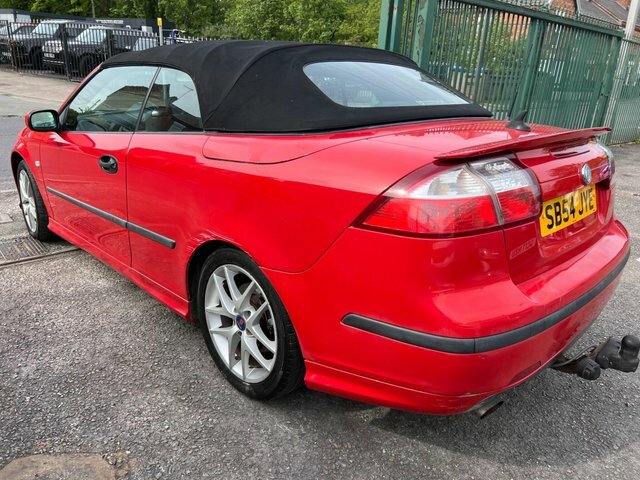 Saab 9-3 Petrol Red #3