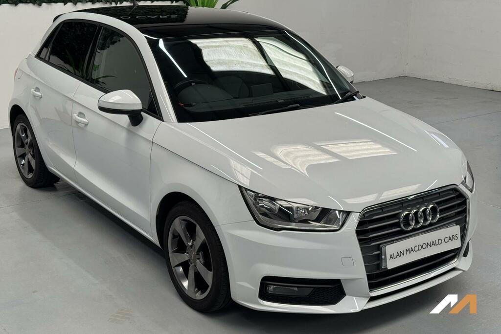 Audi A1 Sport White #6