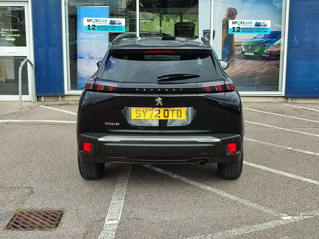 Peugeot 2008 1.2 Puretech Allure Premium SY72OTD Black #5