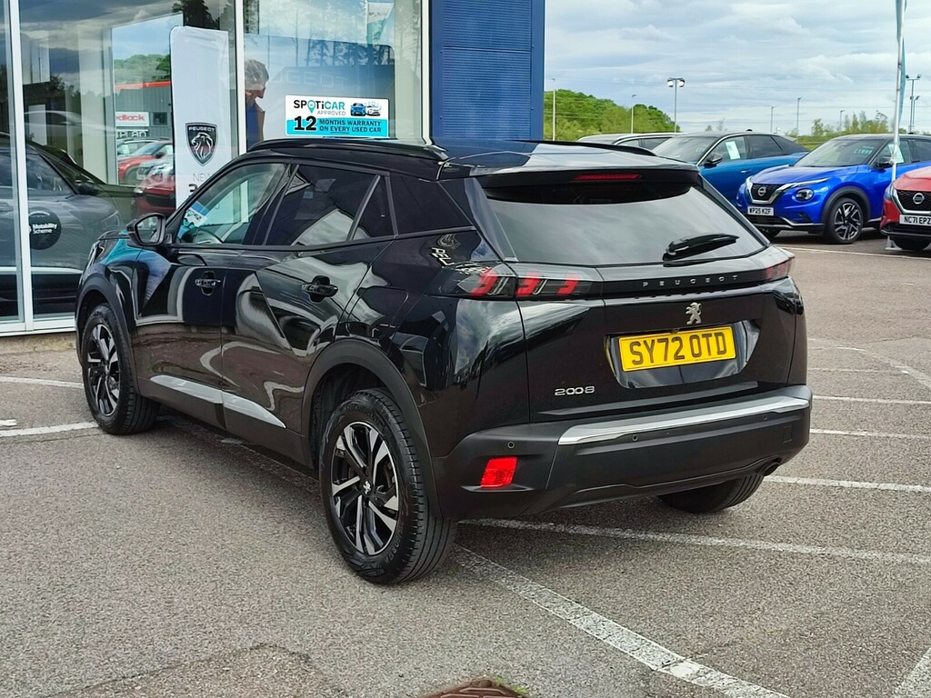 Peugeot 2008 1.2 Puretech Allure Premium SY72OTD Black #4