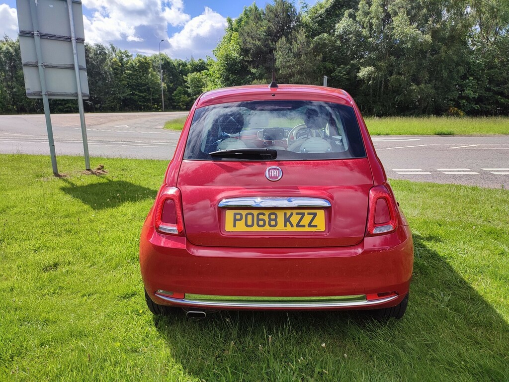Fiat 500 1.2 Lounge PO68KZZ Red #5