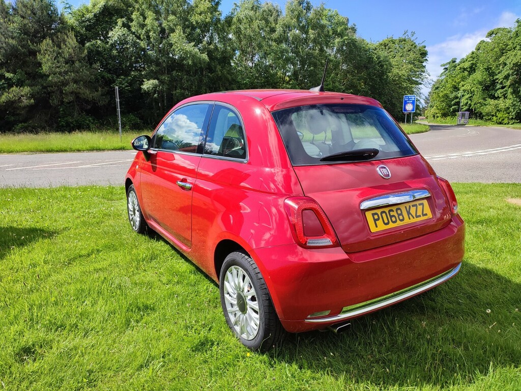 Fiat 500 1.2 Lounge PO68KZZ Red #4