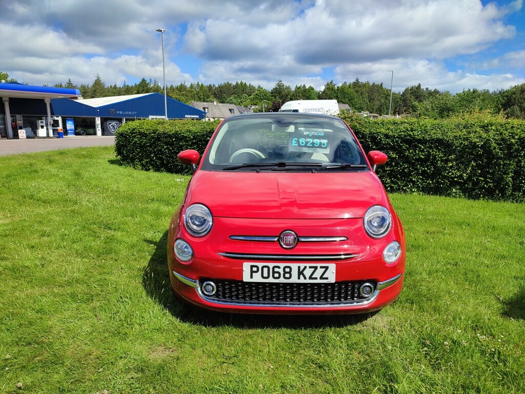 Fiat 500 1.2 Lounge PO68KZZ Red #2