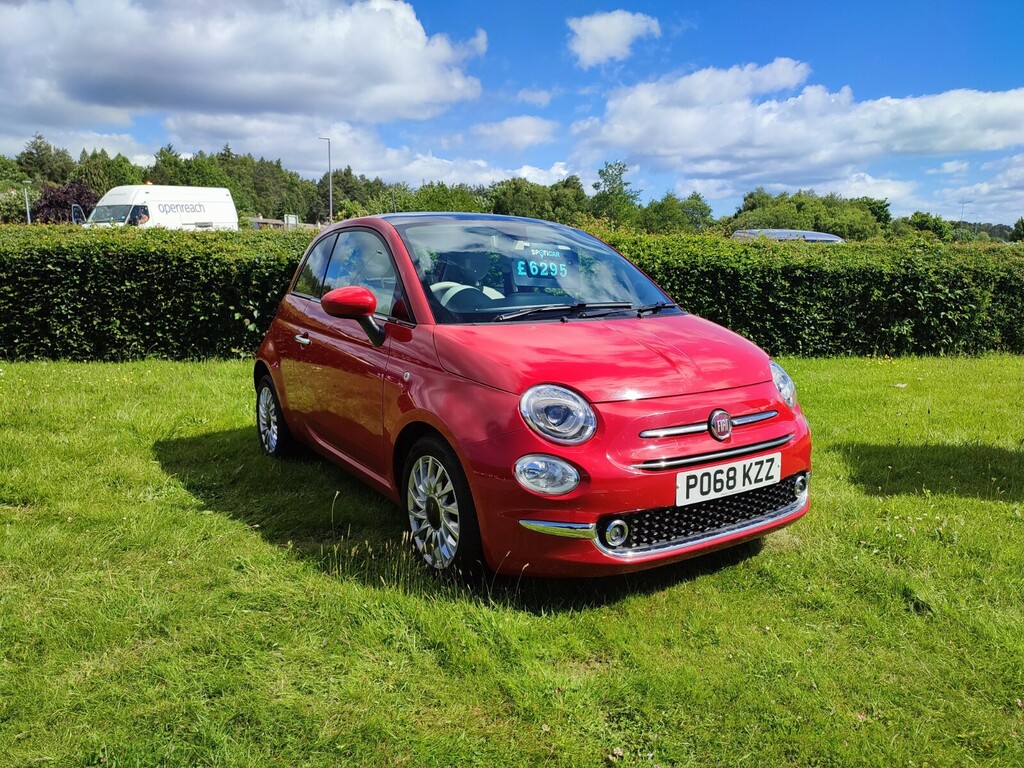 Fiat 500 1.2 Lounge PO68KZZ Red