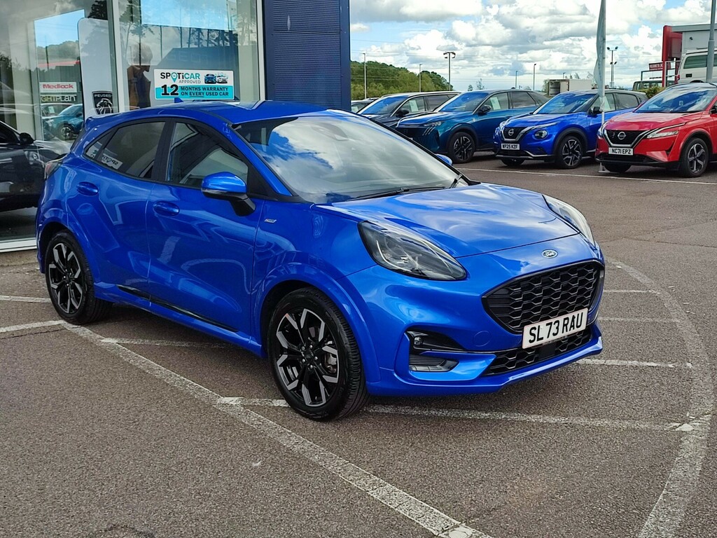 Ford Puma 1.0 Ecoboost Hybrid Mhev St-line X Blue
