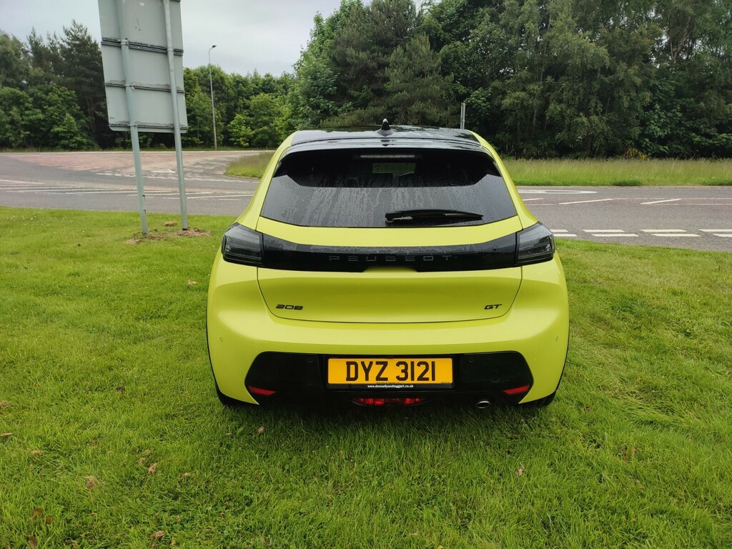 Peugeot 208 1.2 Puretech 100 Gt DYZ3121 Yellow #5