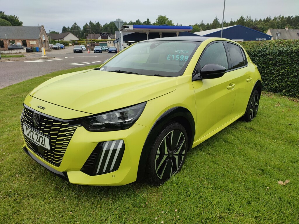 Peugeot 208 1.2 Puretech 100 Gt DYZ3121 Yellow #2