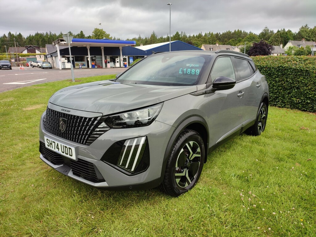 Peugeot 2008 1.2 Puretech 130 Gt Eat8 SH74UDD Grey #3