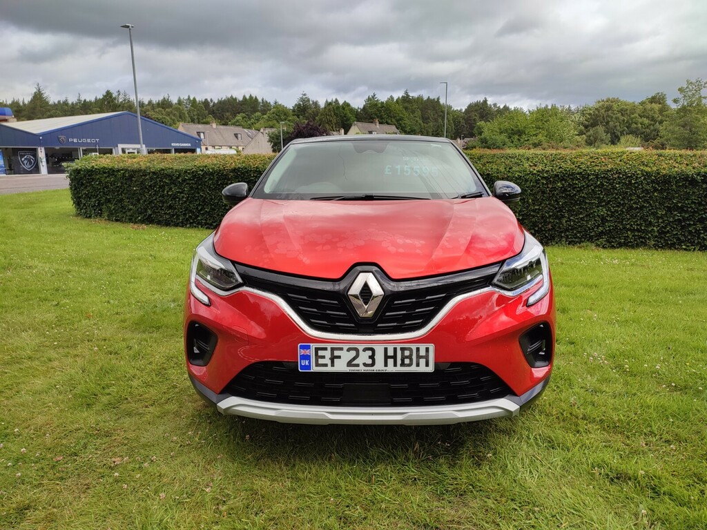 Renault Captur 1.6 E-tech Full Hybrid 145 Evolution EF23HBH Red #2