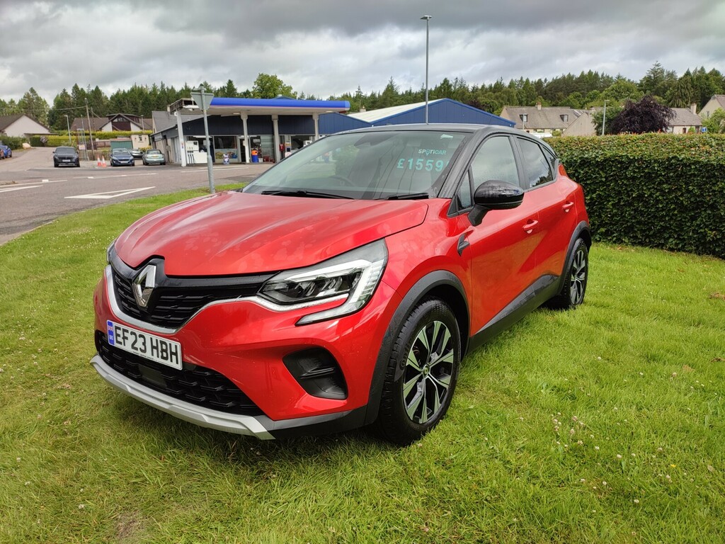 Renault Captur 1.6 E-tech Full Hybrid 145 Evolution EF23HBH Red #3