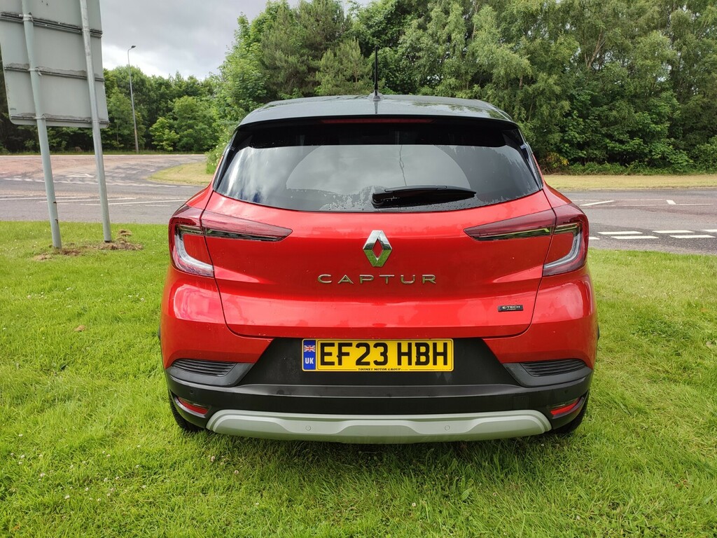 Renault Captur 1.6 E-tech Full Hybrid 145 Evolution EF23HBH Red #6