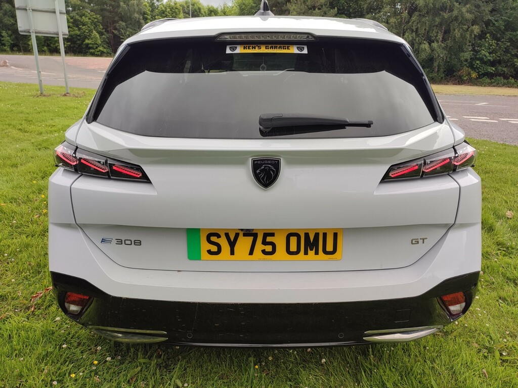 Peugeot 308 115Kw Gt 54Kwh SY75OMU White #4