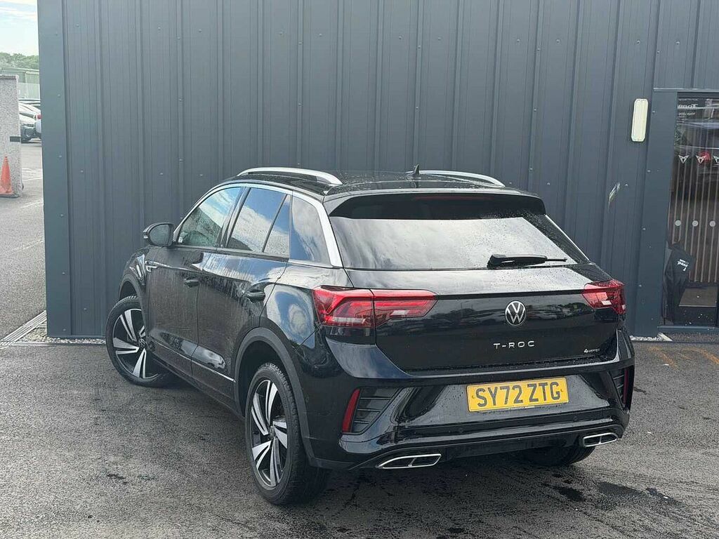 Volkswagen T-Roc 2.0 Tsi 4Motion R-line Dsg SY72ZTG Black #3