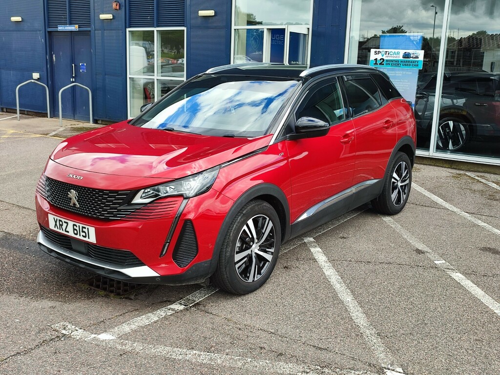 Peugeot 3008 1.5 Bluehdi Gt Eat8 Red #3
