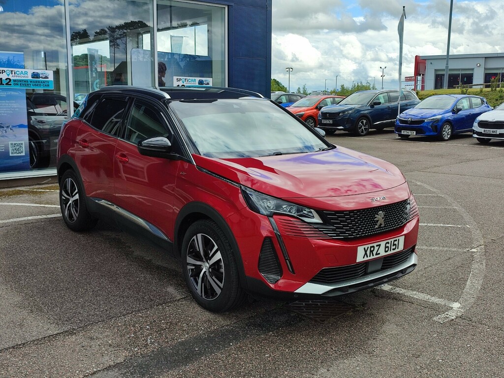 Peugeot 3008 1.5 Bluehdi Gt Eat8 Red