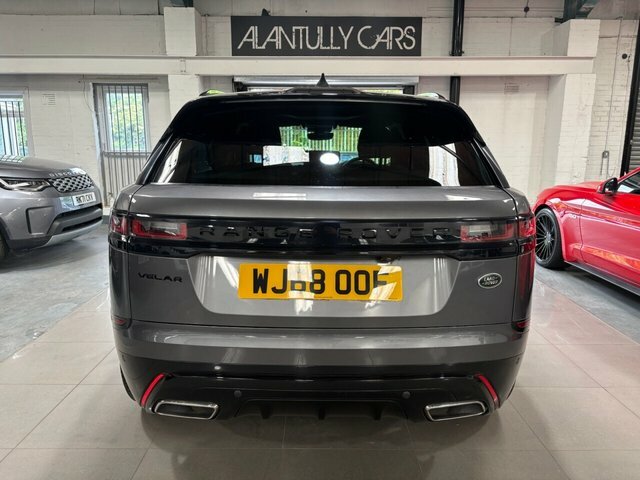 Land Rover Range Rover Velar 2018 3.0 Sd6 V6 R-dynamic Se Suv 4 WJ68OOF Grey #4