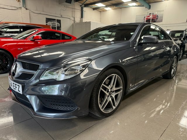Mercedes-Benz E Class 2014 2.1 E220d Bluetec Amg Line Coupe G LO64EFZ Grey #2