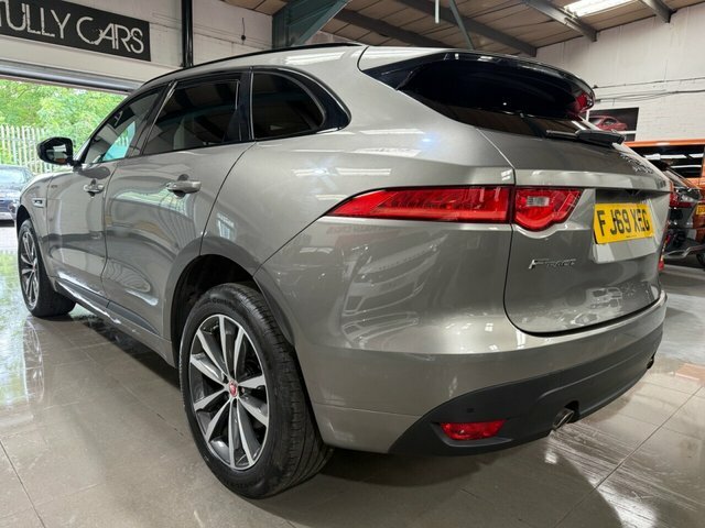 Jaguar F-Pace 2019 2.0 P250i R-sport Suv Awd Eur FJ69XEG Silver #5
