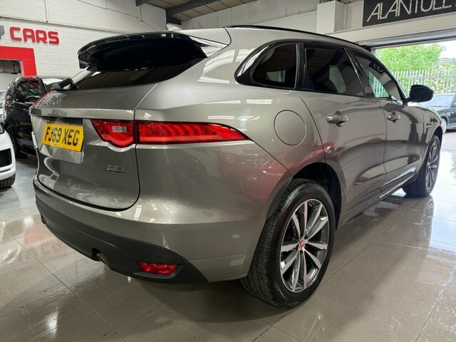 Jaguar F-Pace 2019 2.0 P250i R-sport Suv Awd Eur FJ69XEG Silver #6