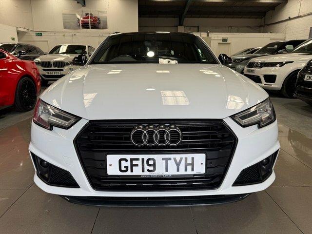 Audi A4 Avant 2019 2.0 Tfsi 40 Black Edition Estate S GF19TYH White #3