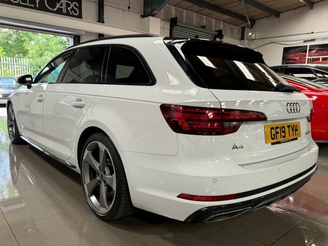 Audi A4 Avant 2019 2.0 Tfsi 40 Black Edition Estate S GF19TYH White #5