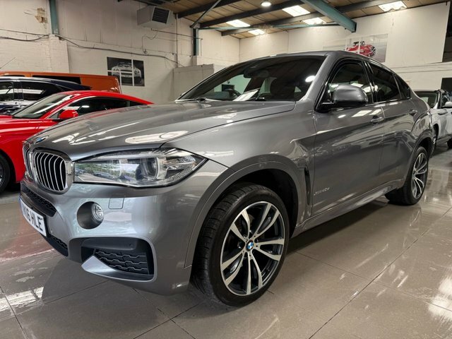 BMW X6 2016 3.0 40D M Sport Suv Xdrive Eu Grey #2