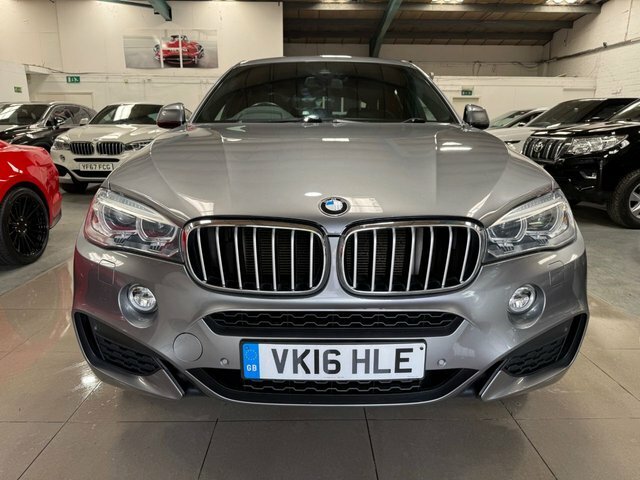 BMW X6 2016 3.0 40D M Sport Suv Xdrive Eu Grey #3