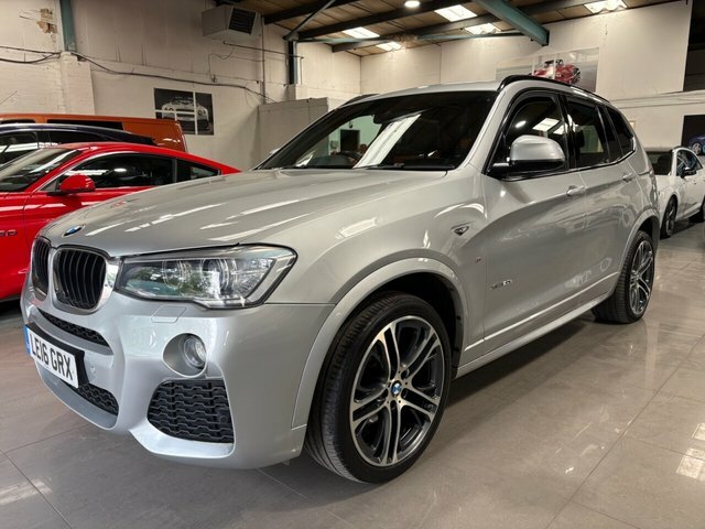 BMW X3 2016 2.0 20D M Sport Suv Xdrive Eu Silver #2
