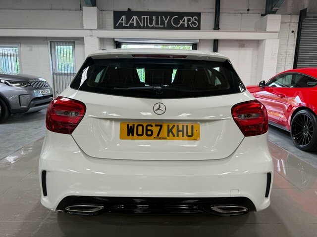 Mercedes-Benz A Class 2017 1.6 A160 Amg Line Hatchback WO67KHU White #4