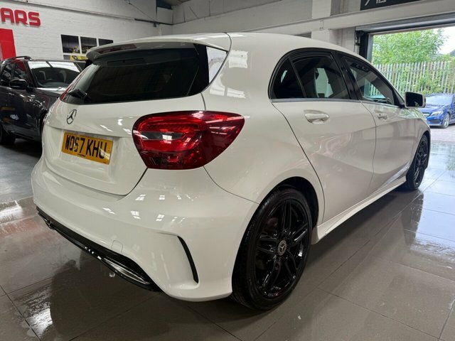 Mercedes-Benz A Class 2017 1.6 A160 Amg Line Hatchback WO67KHU White #6