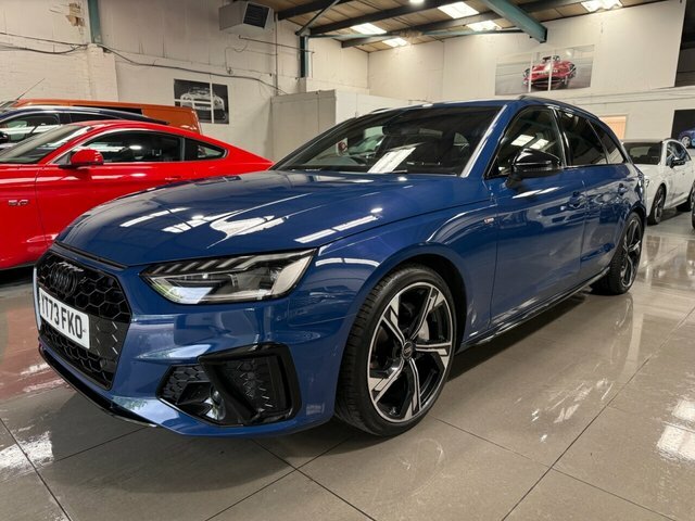Audi A4 Avant 2023 2.0 Tfsi 40 Black Edition Estate S Blue #2