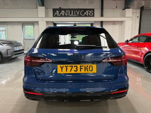 Audi A4 Avant 2023 2.0 Tfsi 40 Black Edition Estate S Blue #4