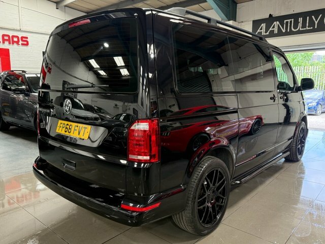 Volkswagen Transporter Shuttle 2018 2.0 Tdi Bluemotion Tech S Minibus Double Cab Black #6