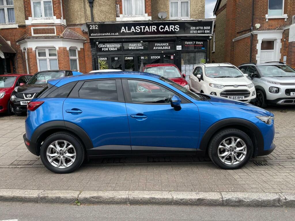 Mazda CX-3 Suv 1.5 Skyactiv-d Se-l Nav Euro 6 Ss 2018 BU18HKN Blue #2