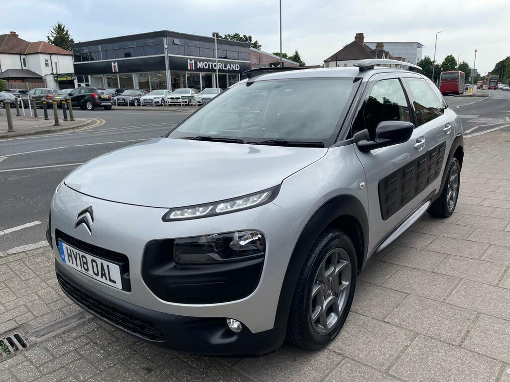 Citroen C4 Cactus Hatchback 1.2 Puretech Feel Euro 6 Euro 6 2 HY18OAL Silver #4