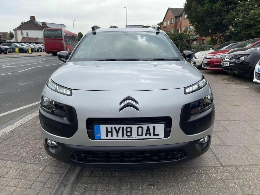 Citroen C4 Cactus Hatchback 1.2 Puretech Feel Euro 6 Euro 6 2 HY18OAL Silver #6