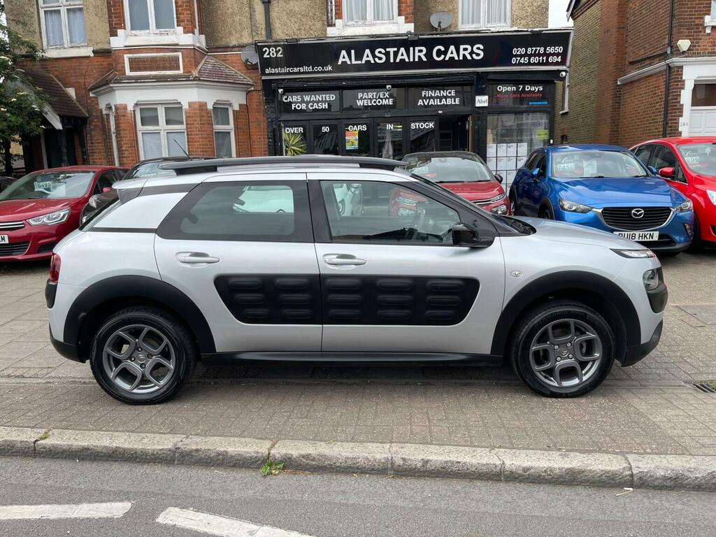 Citroen C4 Cactus Hatchback 1.2 Puretech Feel Euro 6 Euro 6 2 HY18OAL Silver #2