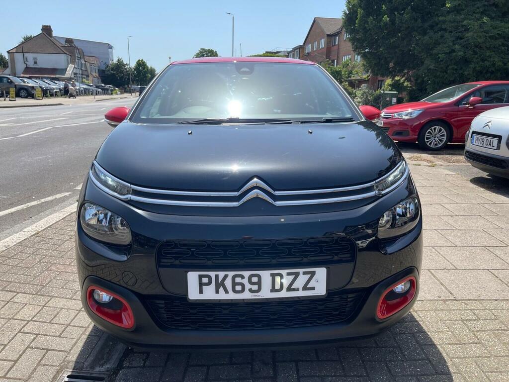 Citroen C3 Hatchback 1.2 Puretech Flair Euro 6 Ss 201 PK69DZZ Black #6
