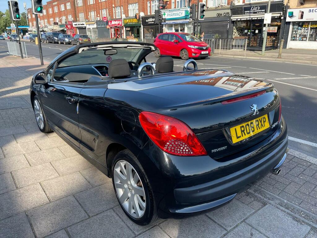 Peugeot 207 CC 1.6 16V Gt Black #5