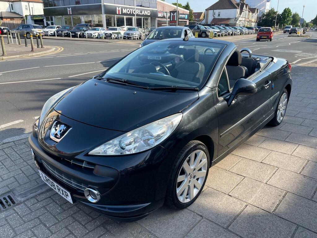 Peugeot 207 CC 1.6 16V Gt Black #4