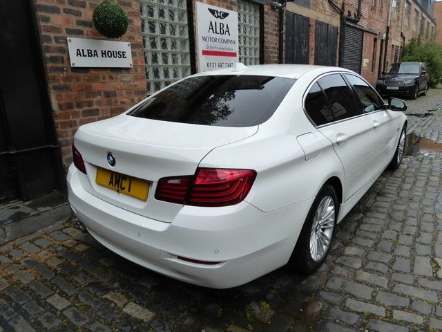 BMW 5 Series 2.0 520D Se White #5