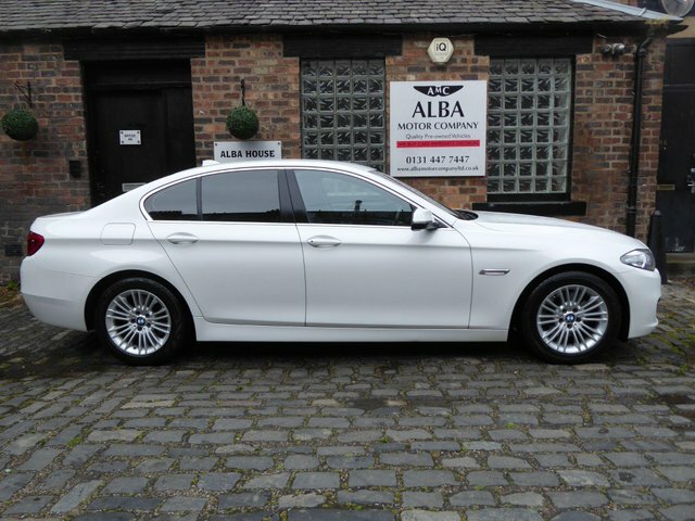 BMW 5 Series 2.0 520D Se White #6