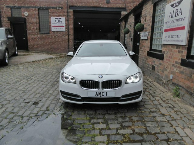 BMW 5 Series 2.0 520D Se White #2