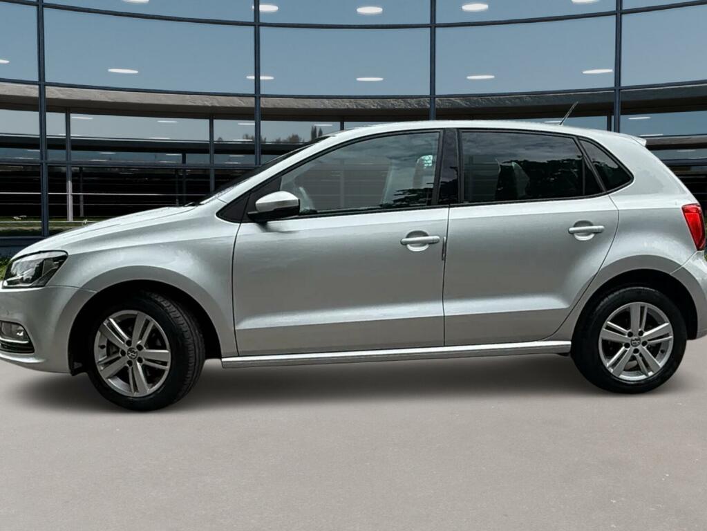 Volkswagen Polo 1.2 Tsi Bluemotion Tech Match Edition Dsg Euro 6 Silver #5