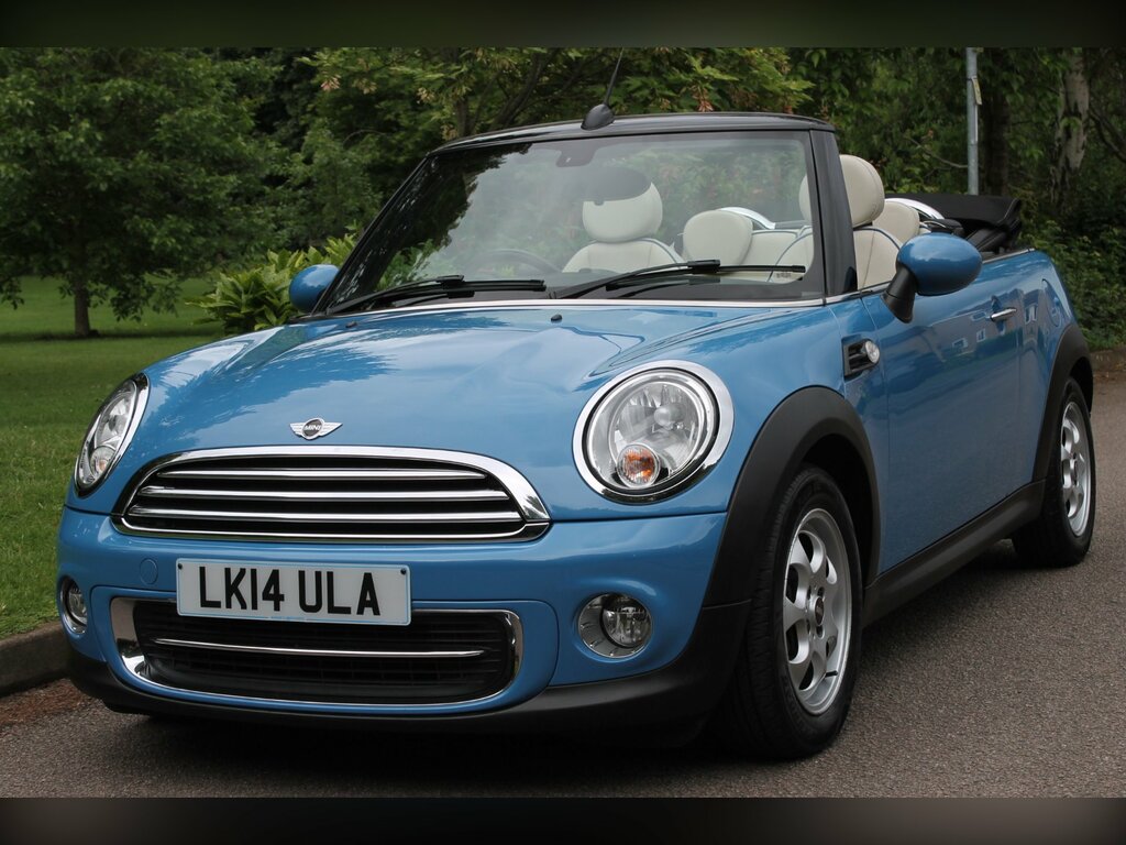 Mini Convertible 1.6 Cooper Convertible Euro 6 122 Blue #2