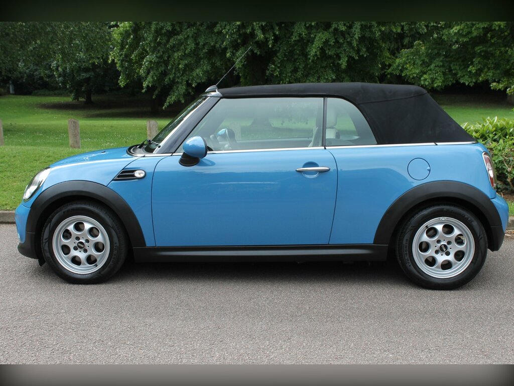 Mini Convertible 1.6 Cooper Convertible Euro 6 122 Blue #3