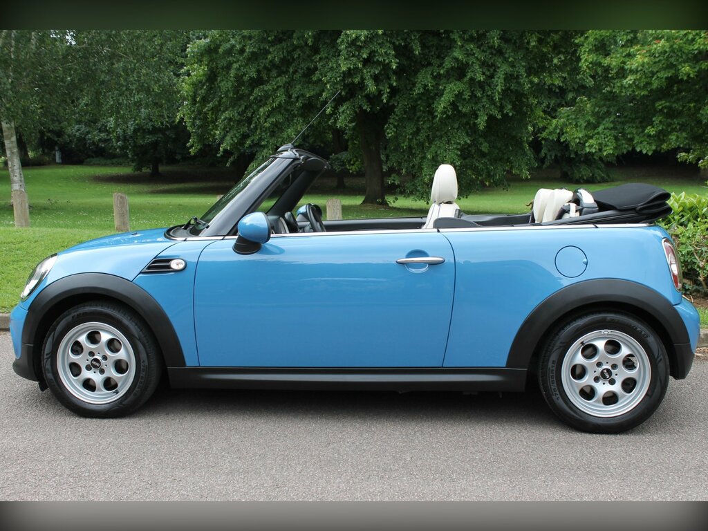 Mini Convertible 1.6 Cooper Convertible Euro 6 122 Blue #4