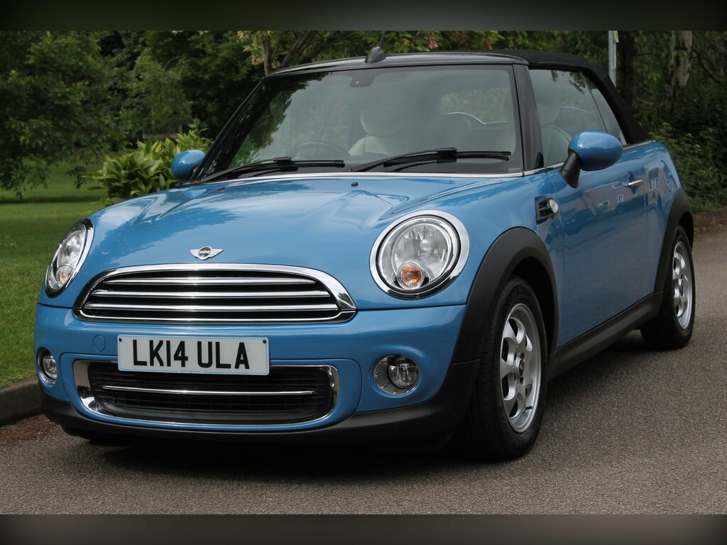Mini Convertible 1.6 Cooper Convertible Euro 6 122 Blue