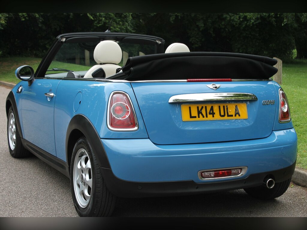 Mini Convertible 1.6 Cooper Convertible Euro 6 122 Blue #6
