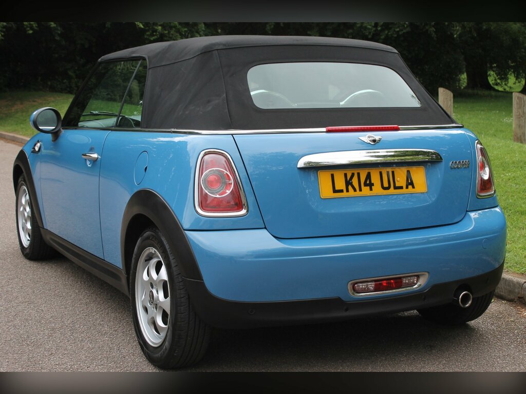 Mini Convertible 1.6 Cooper Convertible Euro 6 122 Blue #5
